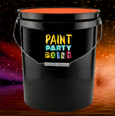 5 Gallon - UV Effects Paint - Orange