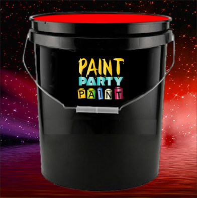 5 Gallon - UV Effects Paint - Red
