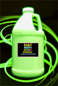 ½ Gallon Acrylic Luminous (Glow in the Dark) Paint